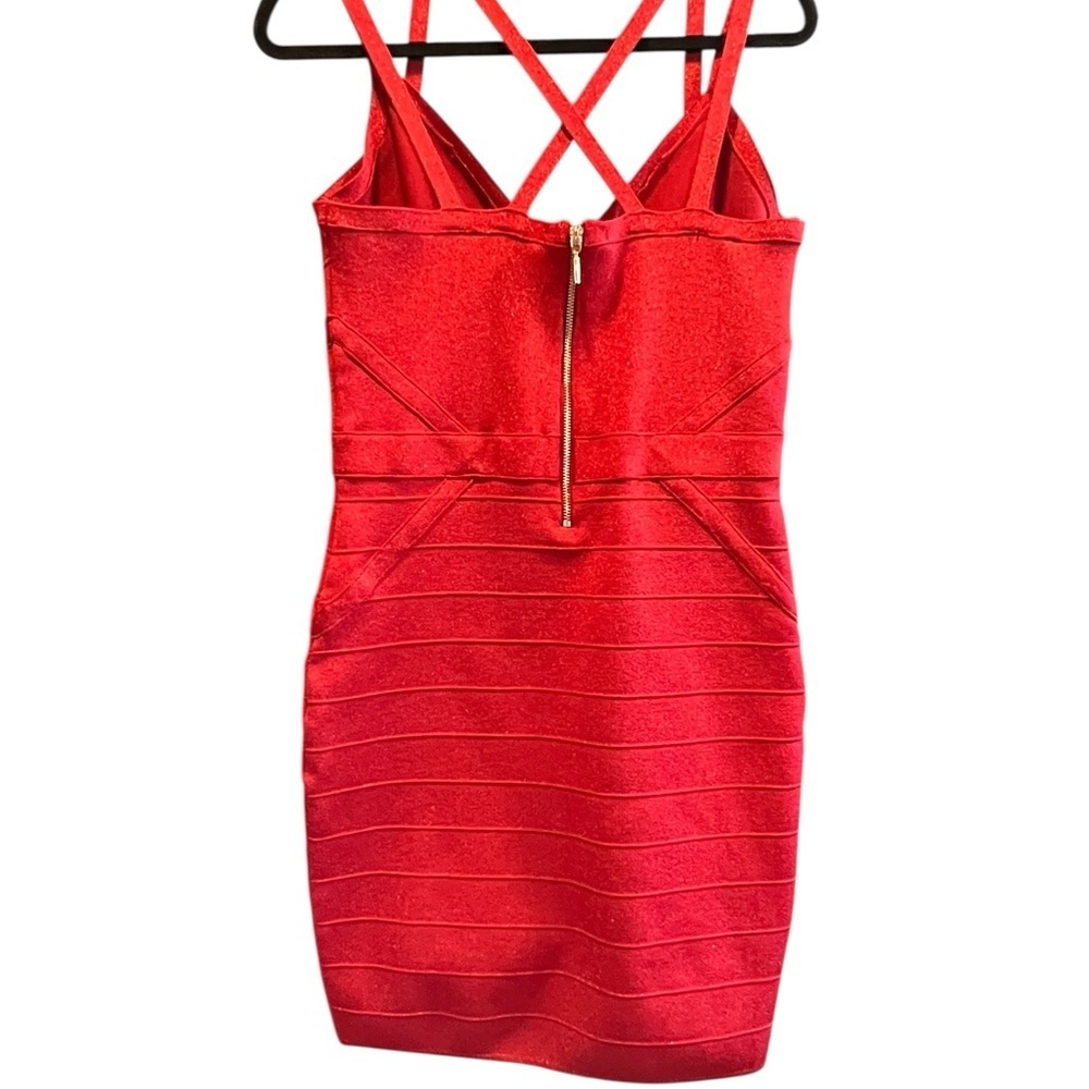 Guess Red Strappy Dress Size XL